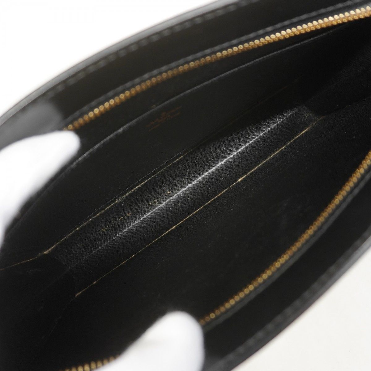 Louis Vuitton Clutch Epi Pochette Homme Noir — view 4
