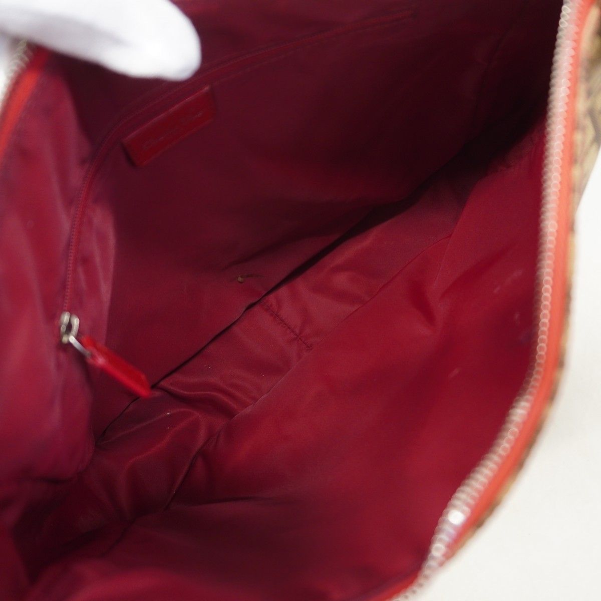 Dior Shoulder Bag Trotter Rasta Brown Silver — view 4