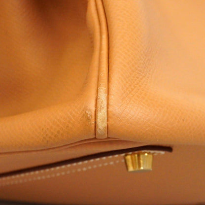 Hermes Handbag Birkin 35 Courchevel Natural Sable Gold — view 6
