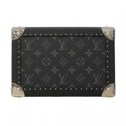 Louis Vuitton Case Monogram Eclipse Coffret Resor 24 Black Shoulder — view 8