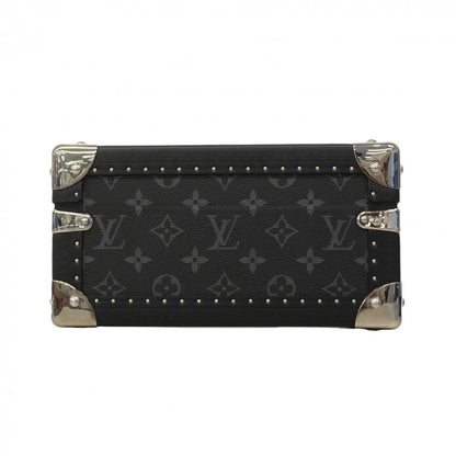 Louis Vuitton Case Monogram Eclipse Coffret Resor 24 Black Shoulder — view 3