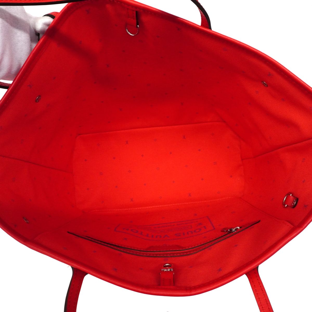 Louis Vuitton Tote LV Escale Neverfull MM Rouge — view 4