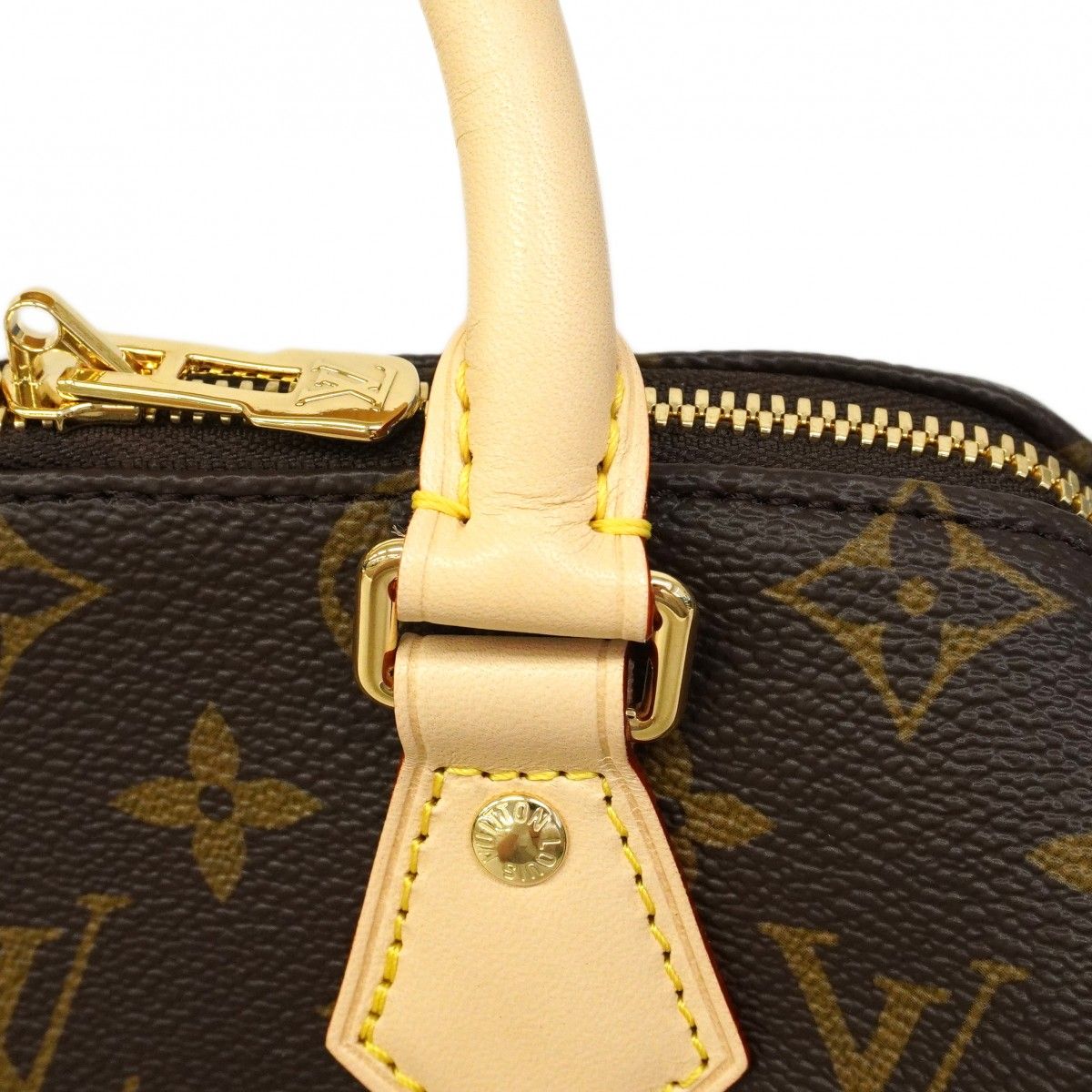 Louis Vuitton Handbag Monogram Speedy Bandouliere 20 Brown Beige 2-Way — view 6