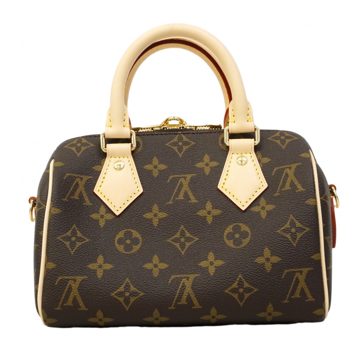 Louis Vuitton Handbag Monogram Speedy Bandouliere 20 Brown Beige 2-Way — view 7