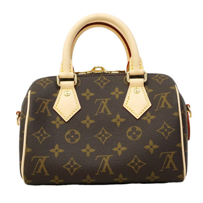 Louis Vuitton Handbag Monogram Speedy Bandouliere 20 Brown Beige 2-Way — view 7