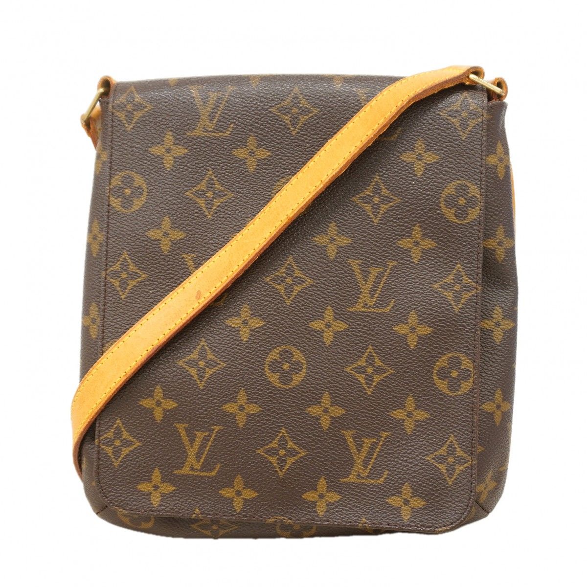 Louis Vuitton Shoulder Bag Monogram Musette Salsa Brown