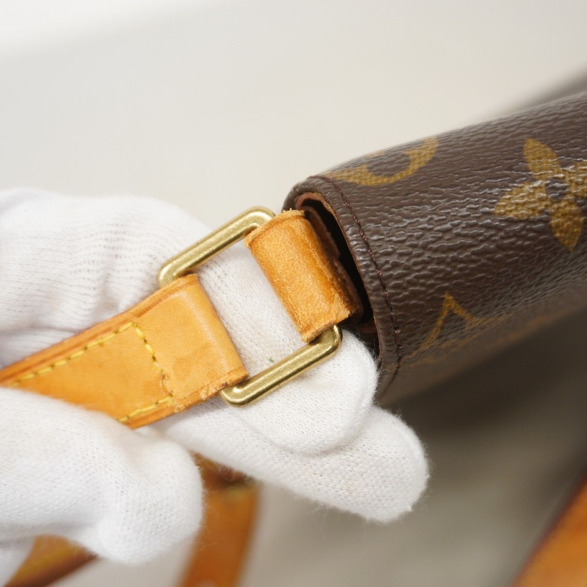 Louis Vuitton Shoulder Bag Monogram Musette Salsa Brown — view 8
