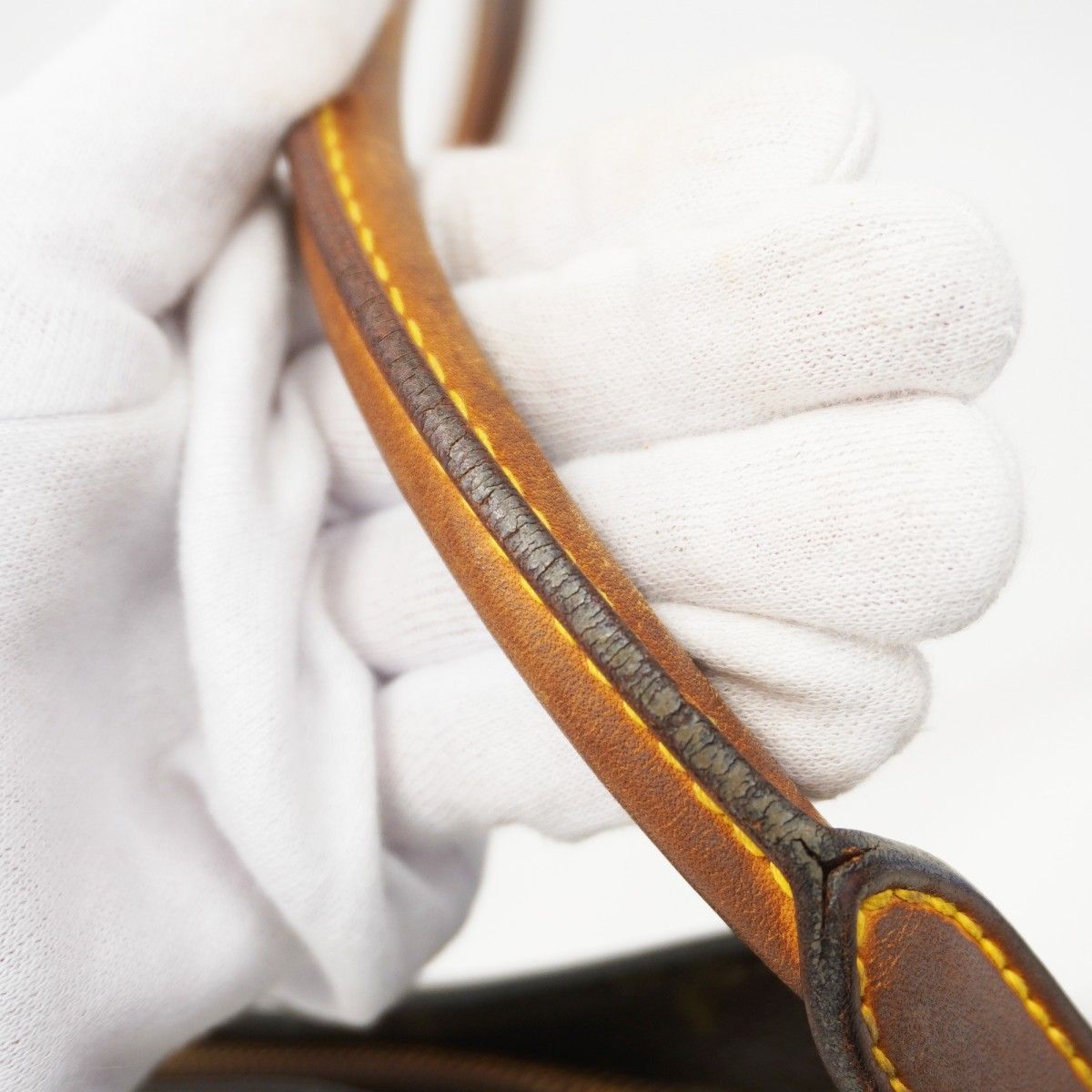 Louis Vuitton Shoulder Bag Monogram Looping GM Brown — view 8