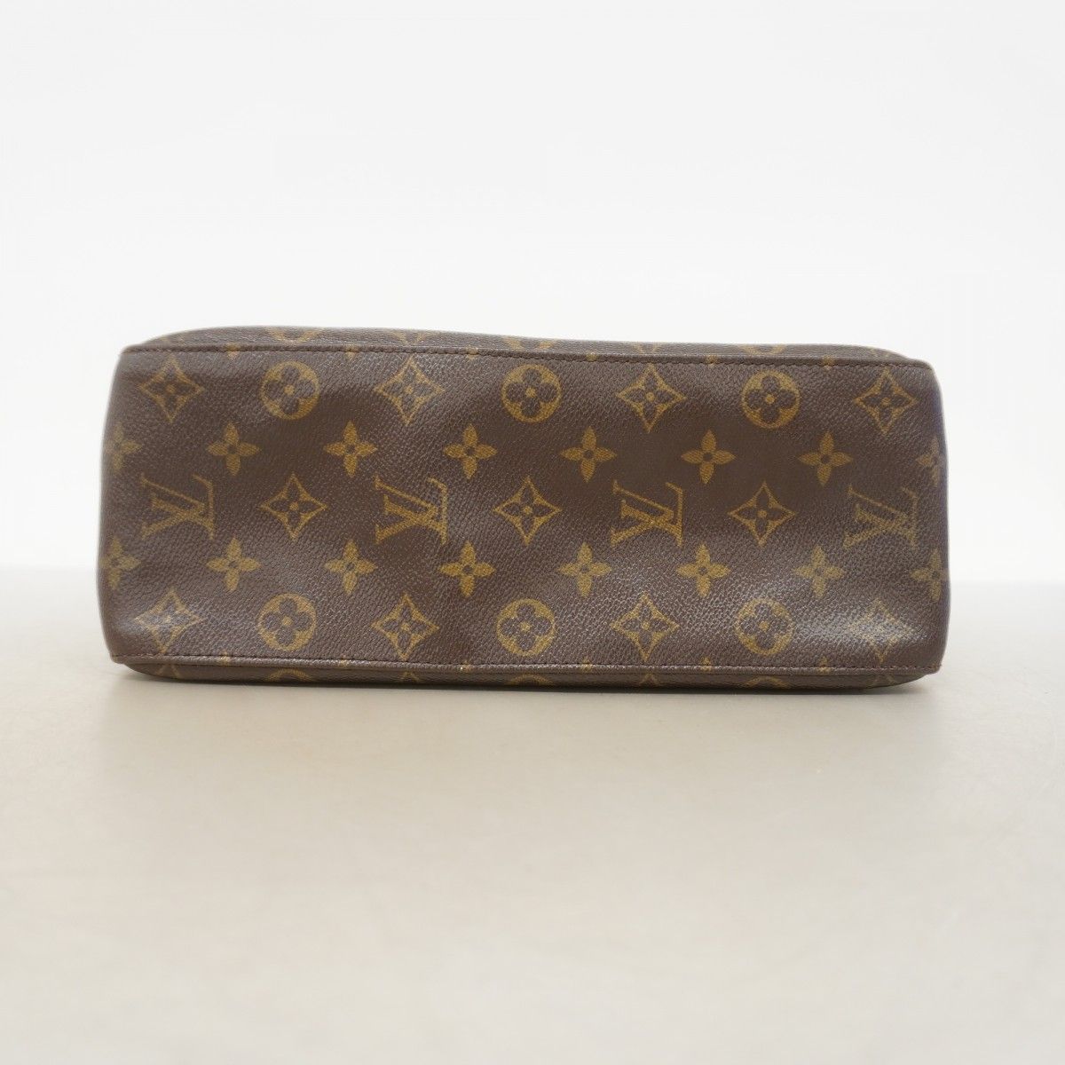 Louis Vuitton Shoulder Bag Monogram Looping GM Brown — view 3