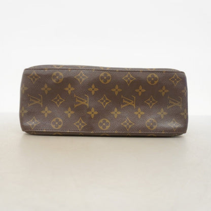 Louis Vuitton Shoulder Bag Monogram Looping GM Brown — view 3