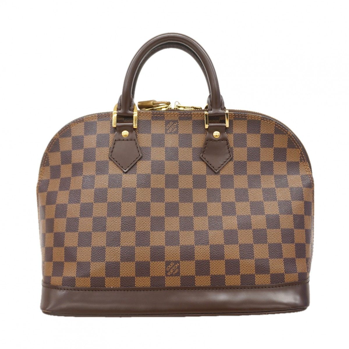 Louis Vuitton Handbag Damier Alma Ebene