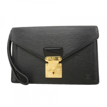 Louis Vuitton Clutch Epi Series Dragonne Noir