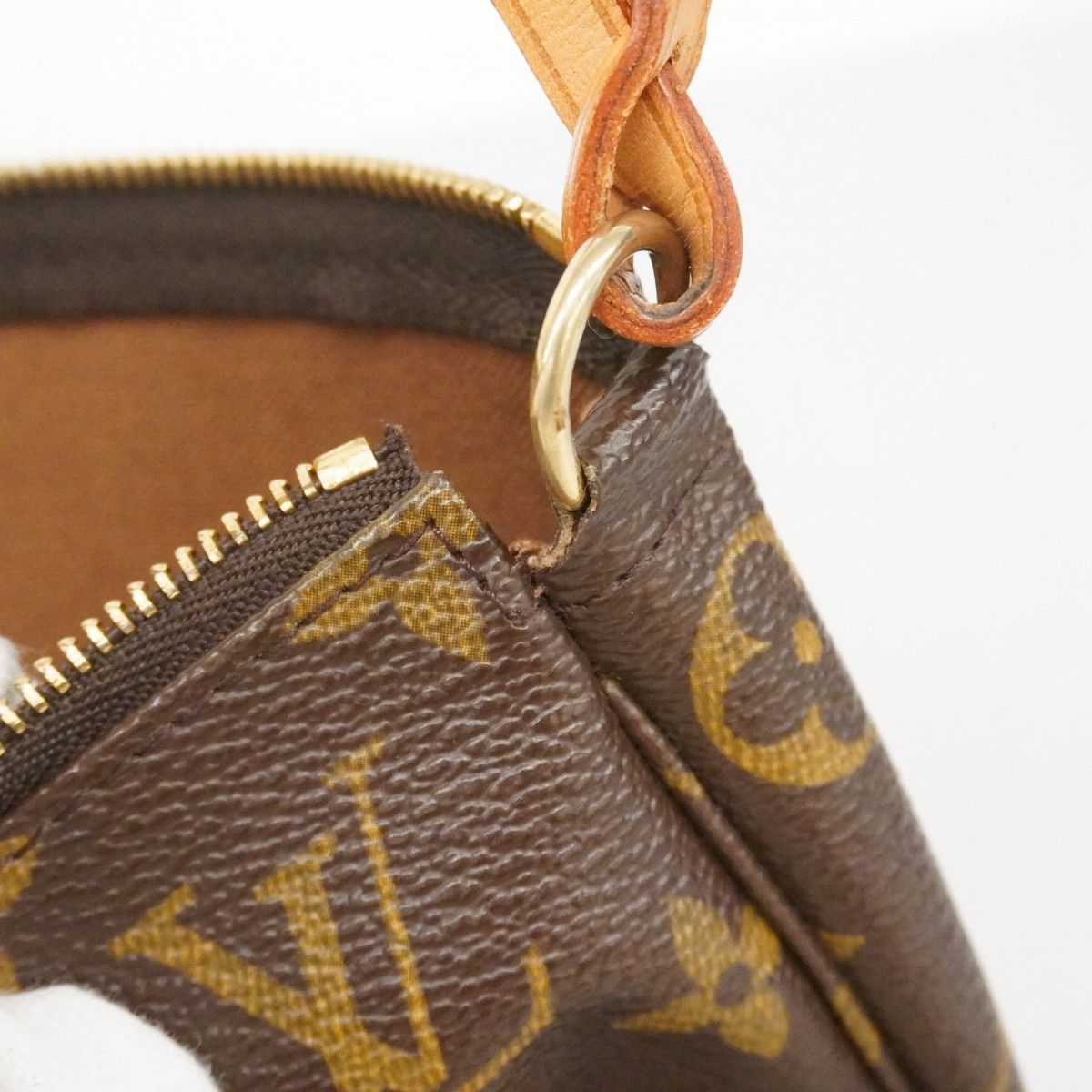Louis Vuitton Pouch Monogram Pochette Brown — view 6