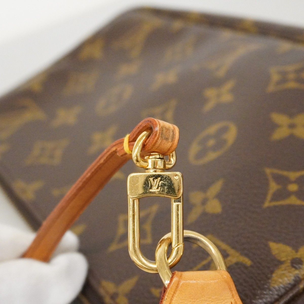 Louis Vuitton Pouch Monogram Pochette Brown — view 8