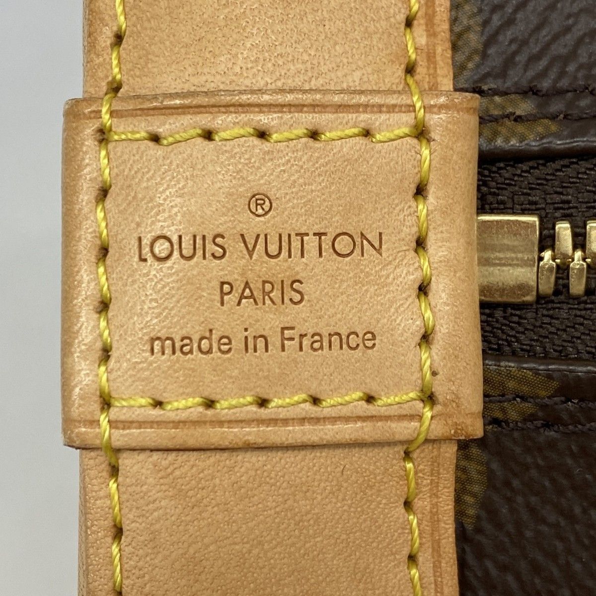 Louis Vuitton Handbag Monogram Alma BB Brown 2-Way — view 5