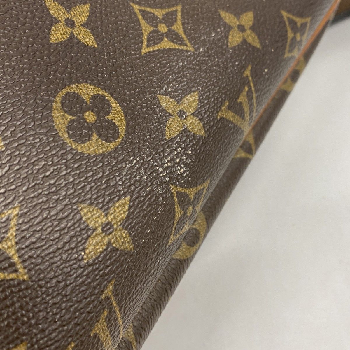 Louis Vuitton Shoulder Bag Monogram Reporter PM Brown — view 9
