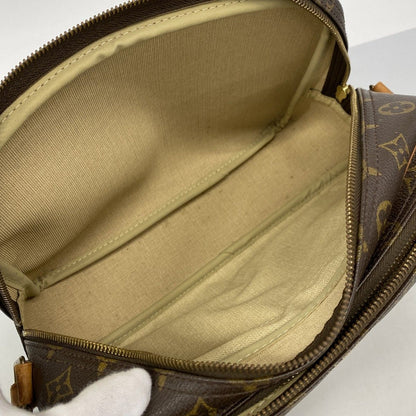 Louis Vuitton Shoulder Bag Monogram Reporter PM Brown — view 4