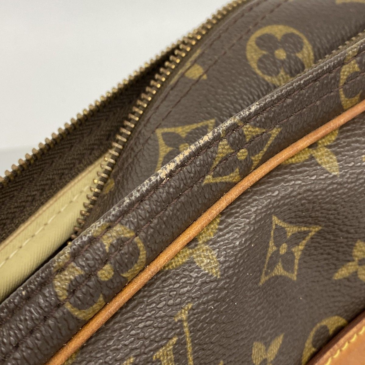 Louis Vuitton Shoulder Bag Monogram Reporter PM Brown — view 7