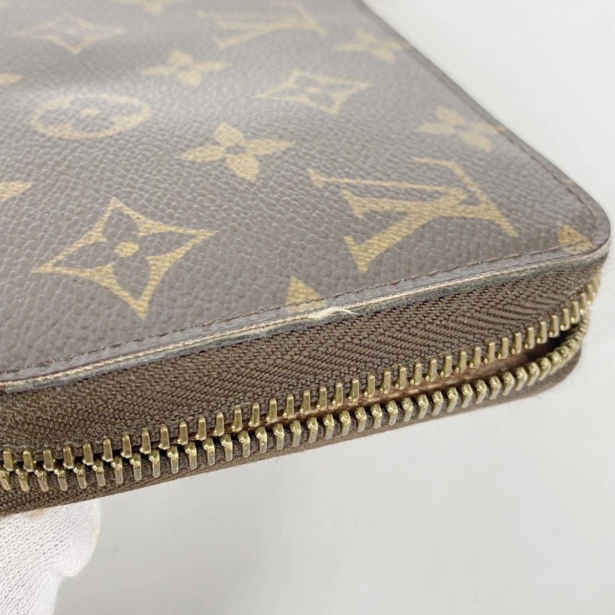 Louis Vuitton Wallet Monogram Zippy Brown — view 6