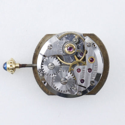 Cartier Ellipse Vintage Gold Leather Hand Wound Analog Display White Dial Watch — view 6