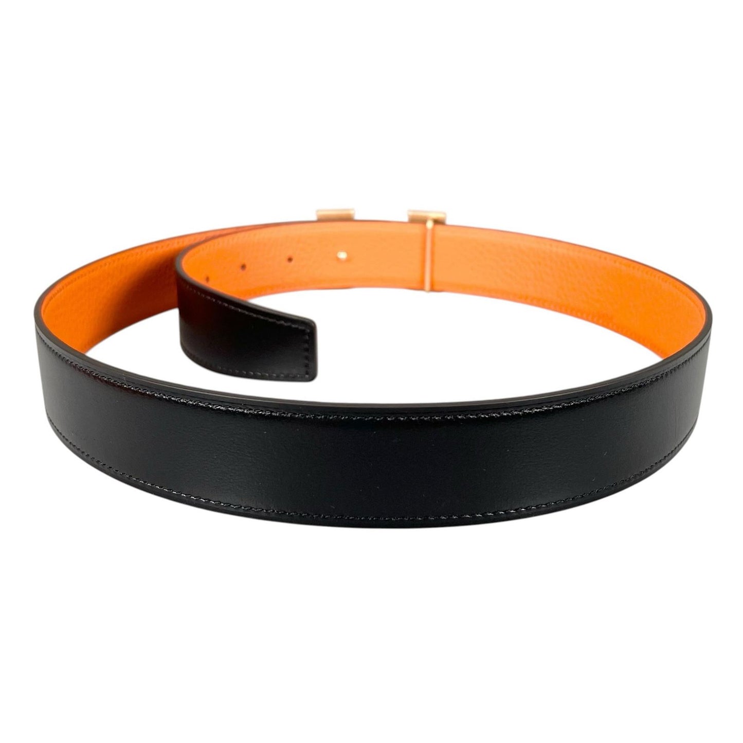 Hermes Belt Constance Black Buckle — view 3