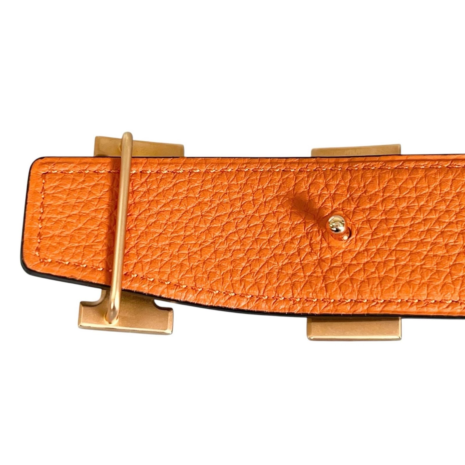 Hermes Belt Constance Black Buckle — view 8
