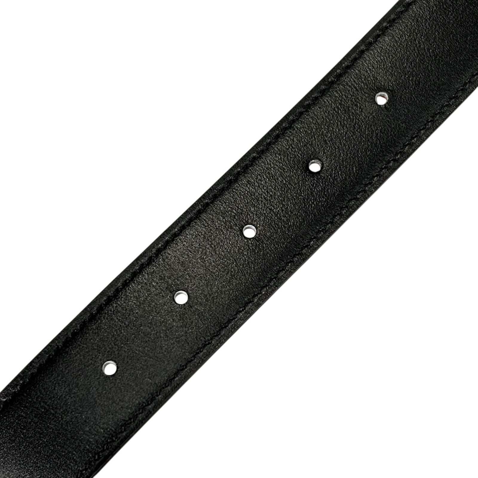 Hermes Belt Constance Black Buckle — view 5