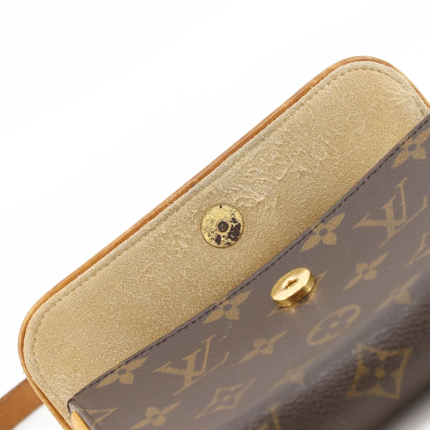 Louis Vuitton Pochette Florentine Hip 2-Way Pouch Monogram Canvas Brown Waist — view 6