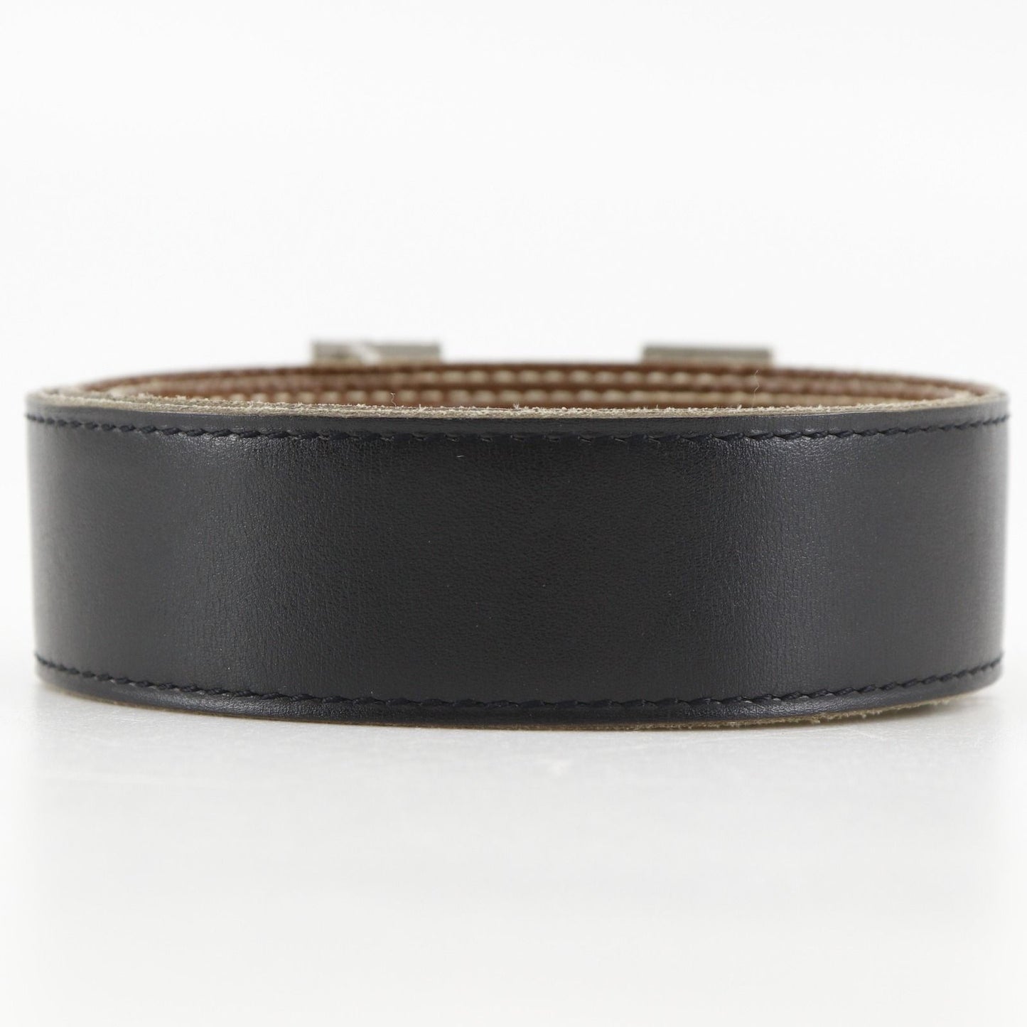 Hermes Belt 85 Reversible Calf Black Brown — view 3