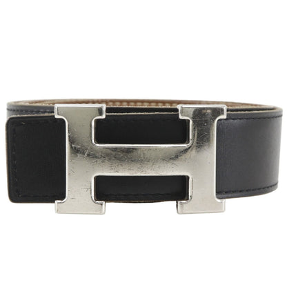 Hermes Belt 85 Reversible Calf Black Brown