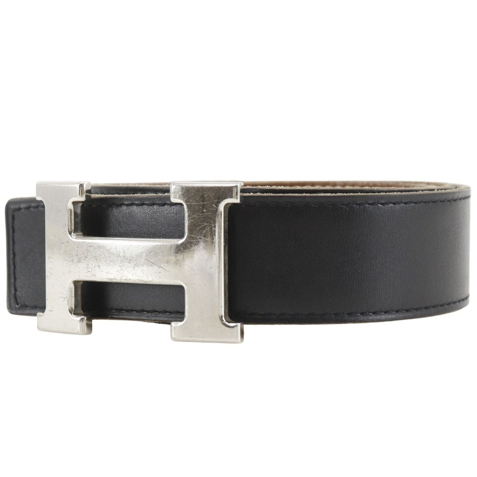 Hermes Belt 85 Reversible Calf Black Brown — view 2