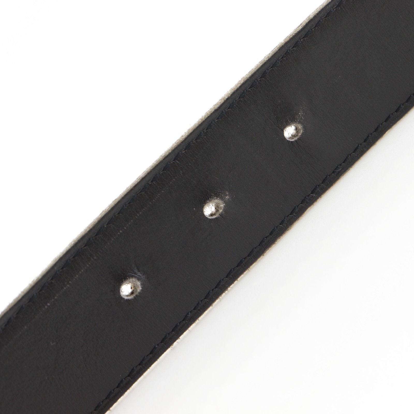 Hermes Belt 85 Reversible Calf Black Brown — view 7