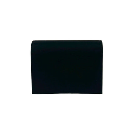 Prada Nylon Saffiano Leather Bifold Wallet Mini Black — view 2