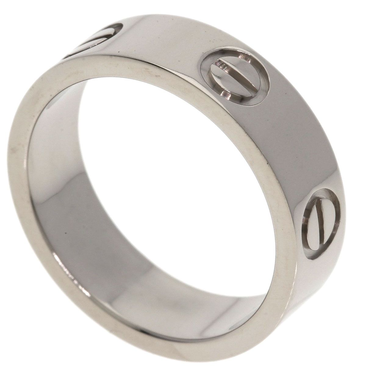 Cartier Love Ring 51 18k White Gold