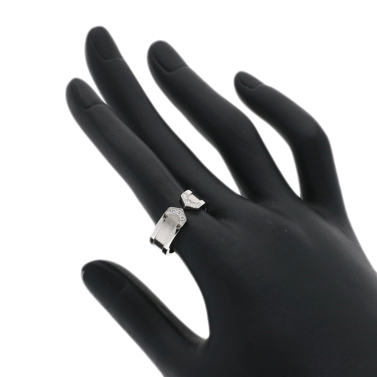 Cartier SM Diamond 52 Ring 18k White Gold — view 6