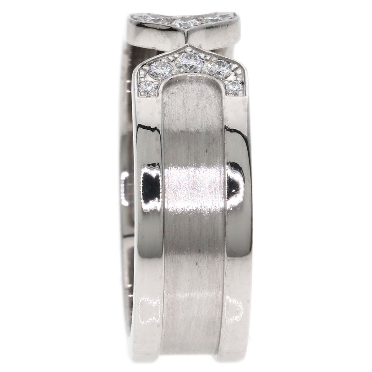 Cartier SM Diamond 52 Ring 18k White Gold — view 3