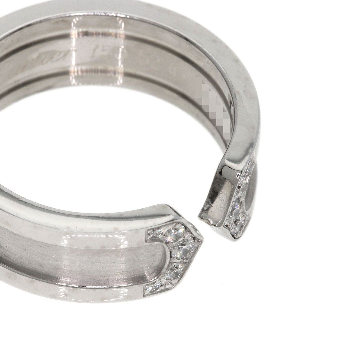 Cartier SM Diamond 52 Ring 18k White Gold — view 7