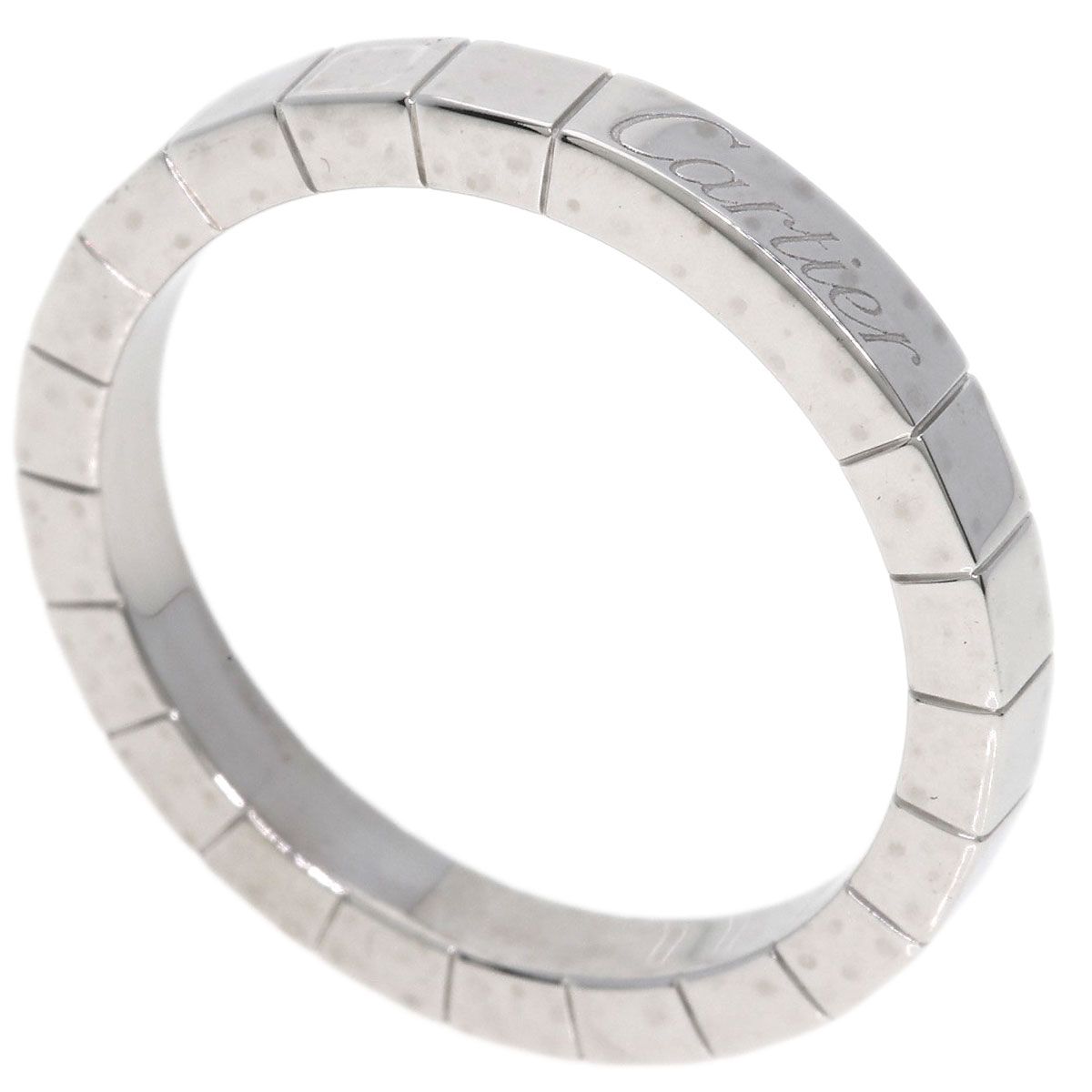 Cartier Lanier 58 Ring 18k White Gold