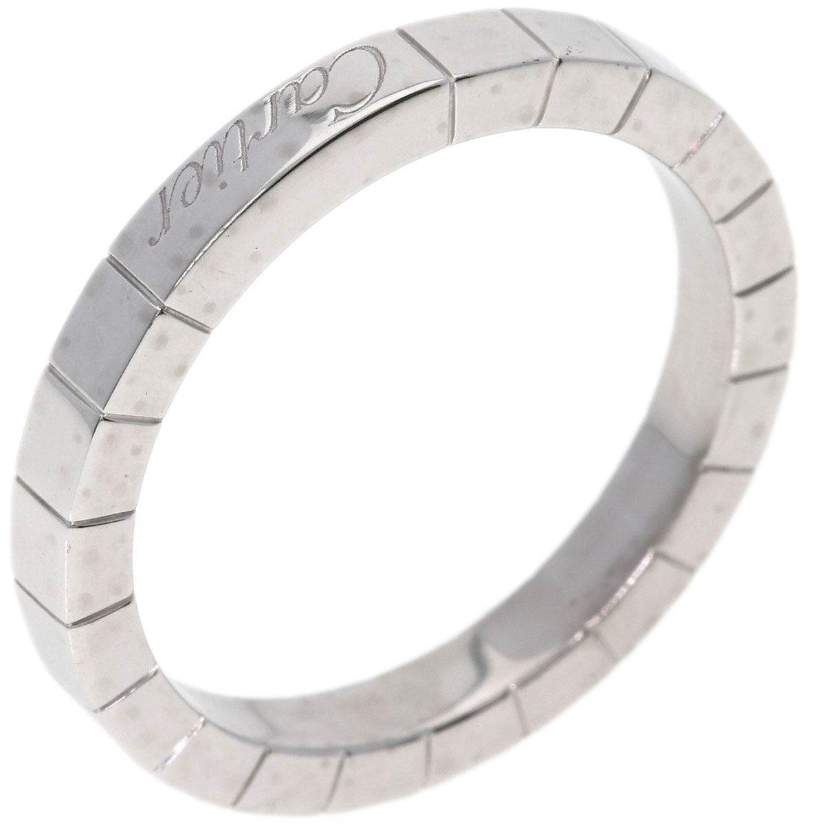 Cartier Lanier 58 Ring 18k White Gold — view 2