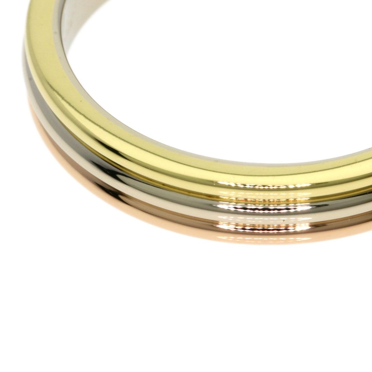 Cartier 57 Ring 18k Yellow Gold 18k Pink White — view 8
