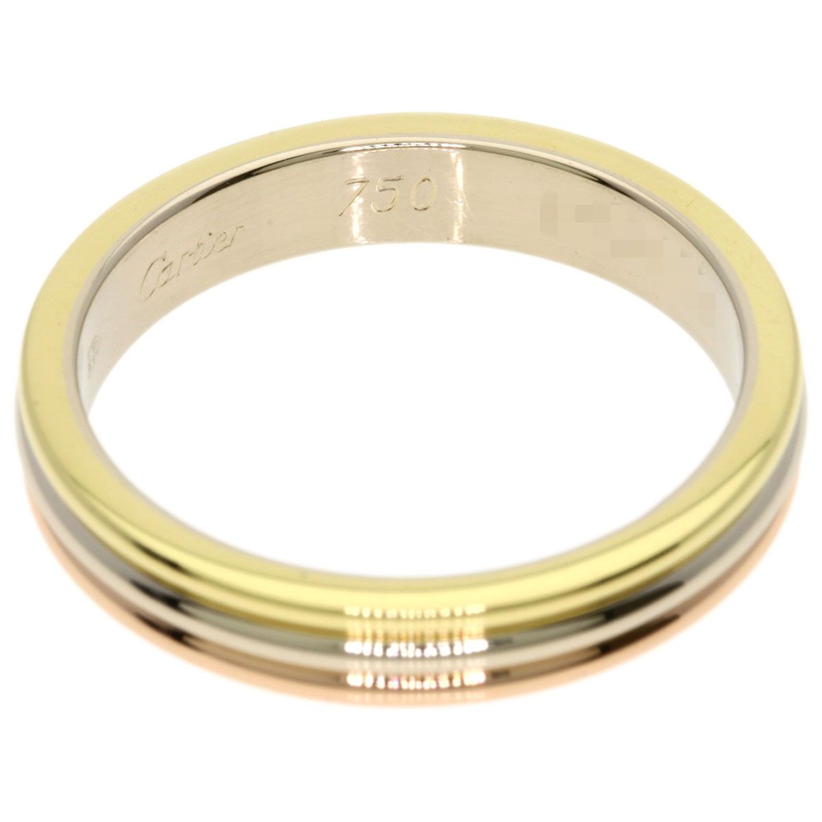 Cartier 57 Ring 18k Yellow Gold 18k Pink White — view 4
