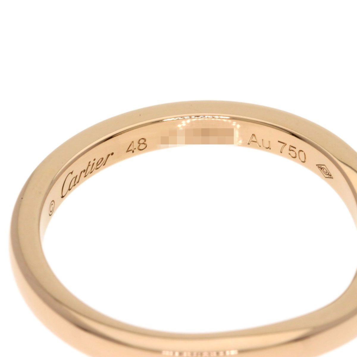 Cartier Ballerina Curve 48 Ring 18k Pink Gold — view 5