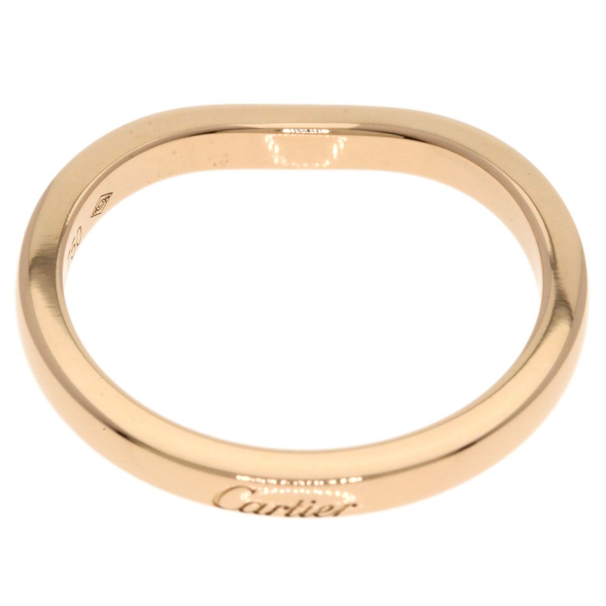 Cartier Ballerina Curve 48 Ring 18k Pink Gold — view 4