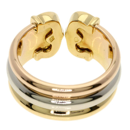 Cartier 2C Ring LM 53 18k Yellow Gold 18k Pink White — view 4