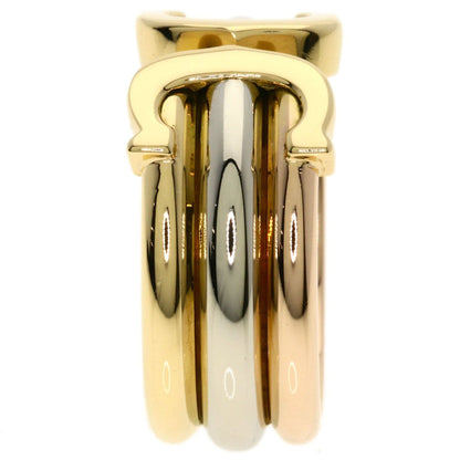 Cartier 2C Ring LM 53 18k Yellow Gold 18k Pink White — view 3