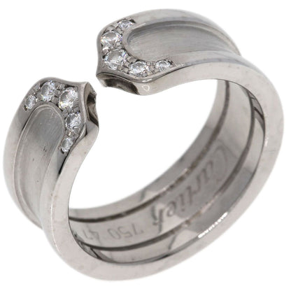 Cartier SM Diamond 47 Ring 18k White Gold — view 2