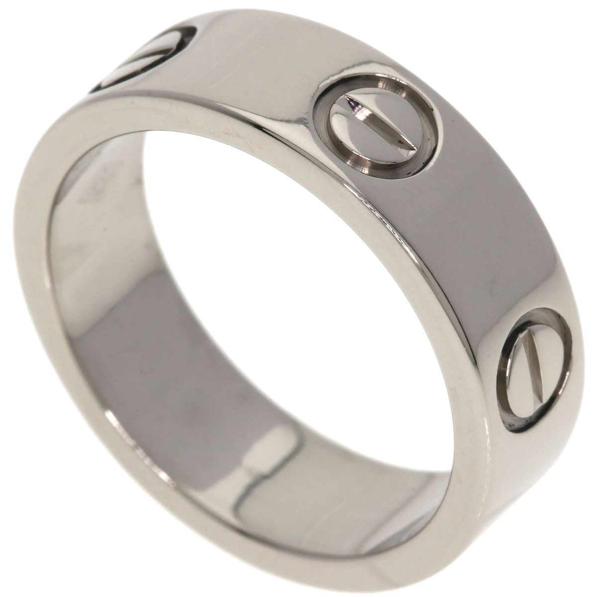 Cartier Love Ring 49 18k White Gold