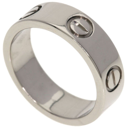 Cartier Love Ring 49 18k White Gold