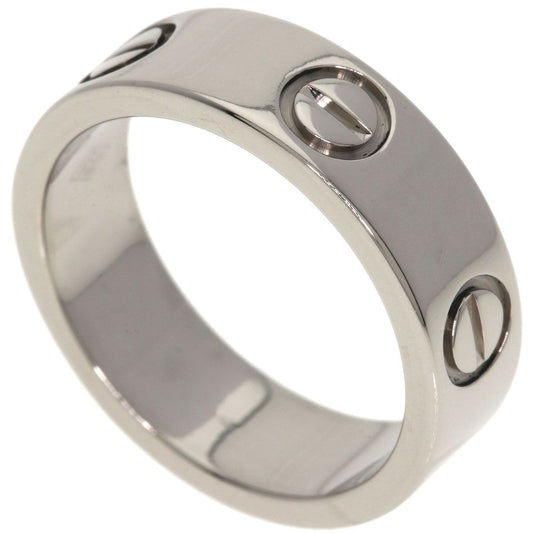 Cartier Love Ring 49 18k White Gold
