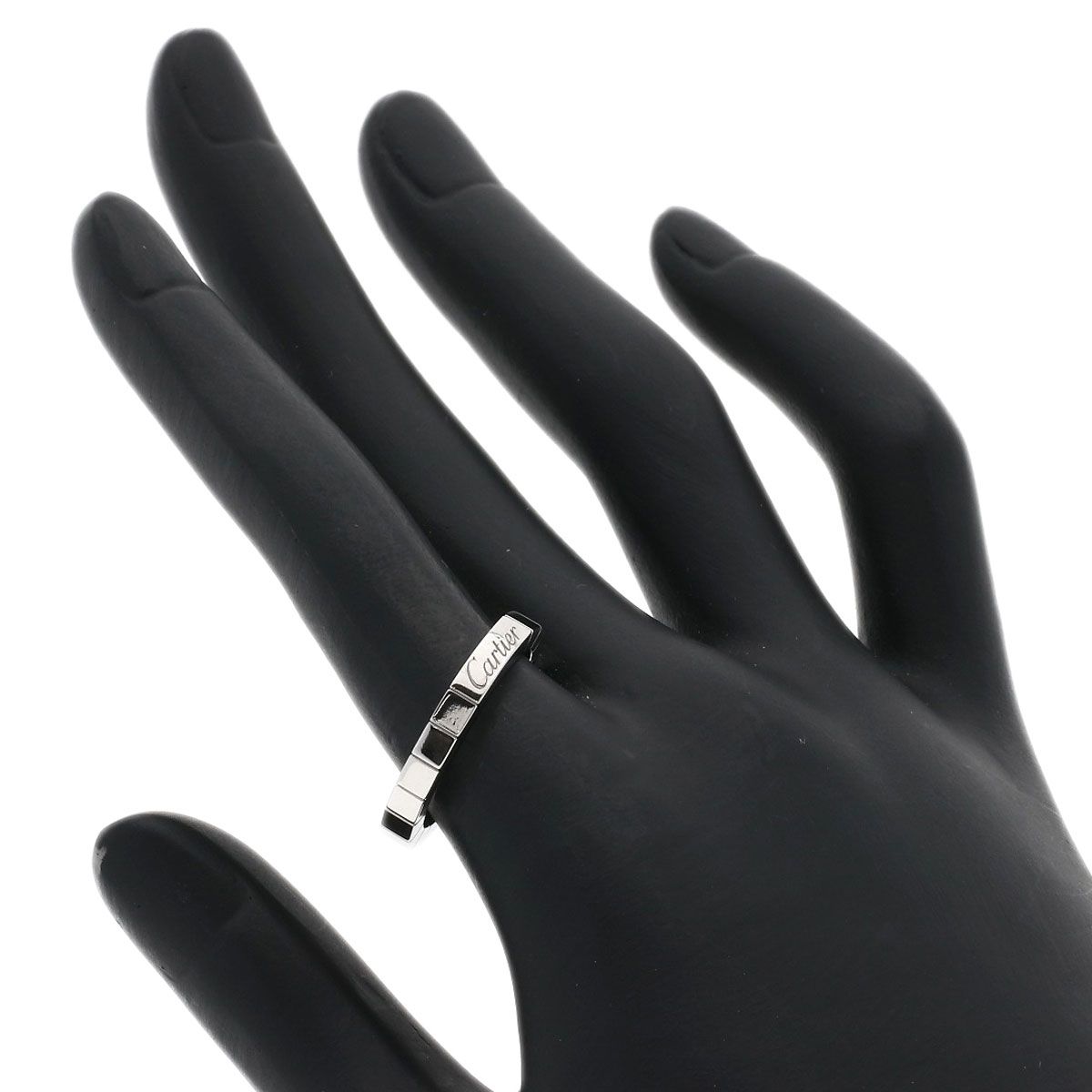 Cartier Lanier 54 Ring 18k White Gold — view 5